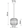 Sollux Lighting Pakabinamas šviestuvas CELTA baltas
