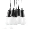 Sollux Lighting Pakabinamas šviestuvas DIEGO 5 juodas