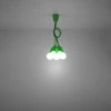 Sollux Lighting Pakabinamas šviestuvas DIEGO 5 žalias