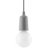 Sollux Lighting Pakabinamas šviestuvas DIEGO 1 pilkas
