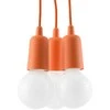 Sollux Lighting Pakabinamas šviestuvas DIEGO 3 oranžinis
