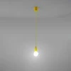 Sollux Lighting Pakabinamas šviestuvas DIEGO 1 geltonas