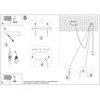 Sollux Lighting Pakabinamas šviestuvas EDISON 1 juodas