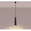 Sollux Lighting Pakabinamas šviestuvas ELECTRA juodas betonas