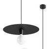 Sollux Lighting Pakabinamas šviestuvas FLAVIO juodas
