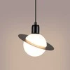 Sollux Lighting Pakabinamas šviestuvas HYPERION 1 juodas