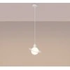 Sollux Lighting Pakabinamas šviestuvas HYPERION 1 baltas