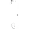 Sollux Lighting Pakabinamas šviestuvas keraminis MINT