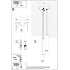 Sollux Lighting Pakabinamas šviestuvas LAGOS 3P baltas