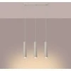 Sollux Lighting Pakabinamas šviestuvas LAGOS 3L smėlio spalvos