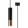 Sollux Lighting Pakabinamas šviestuvas LOOPEZ 1 juodas/varis