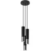 Sollux Lighting Pakabinamas šviestuvas LOOPEZ 3P juodas/chromas