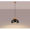 Sollux Lighting Pakabinamas šviestuvas MARION juodas