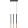 Sollux Lighting Pakabinamas šviestuvas MOZAICA 3L juodas/varis