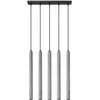 Sollux Lighting Pakabinamas šviestuvas PASTELO 5L betonas