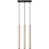 Sollux Lighting Pakabinamas šviestuvas PASTELO 3L medinis