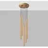 Sollux Lighting Pakabinamas šviestuvas PASTELO 5P auksinis