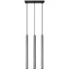 Sollux Lighting Pakabinamas šviestuvas PASTELO 3L betonas
