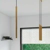 Sollux Lighting Pakabinamas šviestuvas PASTELO 3P auksinis