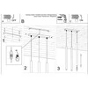 Sollux Lighting Pakabinamas šviestuvas PASTELO 3 alyvuogių žalia