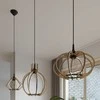 Sollux Lighting Pakabinamas šviestuvas POMPELMO iš natūralaus medžio