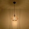 Sollux Lighting Pakabinamas šviestuvas POMPELMO iš natūralaus medžio