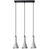 Sollux Lighting Pakabinamas šviestuvas REA 3L concrete