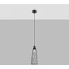 Sollux Lighting Pakabinamas šviestuvas SUBA 1 juodas