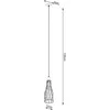 Sollux Lighting Pakabinamas šviestuvas SUBA 1 juodas
