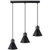 Sollux Lighting Pakabinamas šviestuvas TALEJA 3 juodas [ES111]
