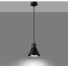 Sollux Lighting Pakabinamas šviestuvas TALEJA 1 juodas [ES111]