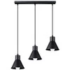 Sollux Lighting Pakabinamas šviestuvas TALEJA 3 juodas [E27]