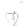 Sollux Lighting Pakabinamas šviestuvas TRES baltas