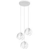 Sollux Lighting Pakabinamas šviestuvas TULOS 3P baltas