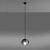 Sollux Lighting Pakabinamas šviestuvas TULOS 1 juodas