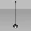 Sollux Lighting Pakabinamas šviestuvas TULOS 1 juodas
