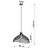 Sollux Lighting Sollux Pakabinamas šviestuvas UMB juodas