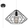 Sollux Lighting Pakabinamas šviestuvas UMBERTO juodas