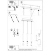 Sollux Lighting Pakabinamas šviestuvas WEZYR 3 baltas