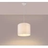 Pakabinamas šviestuvas Sollux Lighting Pakabos lempa NOVA 30 blanc