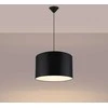Pakabinamas šviestuvas Sollux Lighting Pakabos lempa NOVA 40 noir