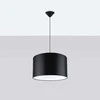 Pakabinamas šviestuvas Sollux Lighting Pakabos lempa NOVA 40 noir
