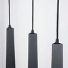 Pakabinamas šviestuvas Sollux Lighting Pakabos lempa PRYSM 3L noir