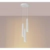 Pakabinamas šviestuvas Sollux Lighting Pakabos lempa PRYSM 3P blanc