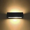 Sieninis šviestuvas Sollux Lighting Sieninis keraminis šviestuvas VEGA juodas