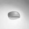 Sieninis šviestuvas Sollux Lighting Sieninis keraminis šviestuvas PONTIUS pilkas
