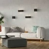 Sieninis šviestuvas Sollux Lighting Sieninis keraminis šviestuvas VEGA juodas