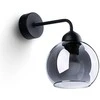Sollux Lighting Sieninis šviestuvas ALINO 1 juodas