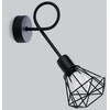 Sollux Lighting Sieninis šviestuvas ARTEMIS 1S juodas