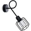 Sollux Lighting Sieninis šviestuvas BELUCI 1S juodas